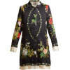 BY WALID  Martha wisteria-print satin co - Jacket - coats - 