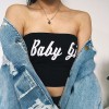 Babygirl printing wild Tube Top - Persone - $15.99  ~ 13.73€