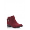Back Buckle Booties - Boots - $19.99  ~ £15.19