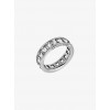 Baguette Crystal Silver-Tone Ring - Prstenje - $125.00  ~ 107.36€