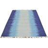 Baldridge kilim ocean blue rug wayfair - 室内 - 