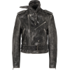 Balenciaga Distressed Leather Jacket - Jacket - coats - 