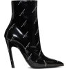 Balenciaga Logo Ankle Boots - ベルト - 