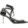 Balenciaga Corset Leather Mule Pumps - Sapatos clássicos - 