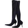 Balenciaga - Over the knee cloth boots - ブーツ - $804.00  ~ ¥90,489