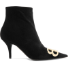 Balenciaga - Velvet ankle boots - Сопоги - 