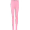 Balenciaga stretch leggings pink - Calças capri - 