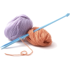 Ball of wool and knitting needles - Predmeti - 