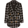 Balmain Tweed Double Breasted Blazer - Jacket - coats - 