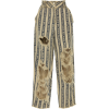 Balmain Balmain Paris Stripe Pant - Capri hlače - 