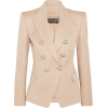 Balmain Beige Wool Jacket - Jaquetas e casacos - 