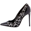 Balmain Daphne Duo Leopard Pumps - Classic shoes & Pumps - 
