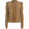 Balmain Distressed Sequin Jacket - Puloverji - 