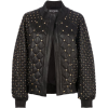 Balmain Leather Jacket - Kurtka - 