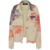 Balmain Printed Denim Jacket - Куртки и пальто - 