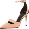 Balmain Suede Ankle-Strap d'Orsay Pumps - Classic shoes & Pumps - $845.00 