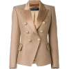 Balmain Textured Blazer - Куртки и пальто - 