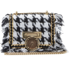 Balmain Tweed Box Bag - Torbice - 