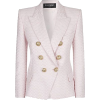 Balmain Tweed Pink Blazer - Куртки и пальто - 