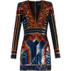Balmain V-neck Sequin-embellished Mini D - Dresses - 