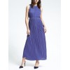 Banana Republic Gathered Pleat Maxi Dress - Purple crayon - sukienki - £99.50  ~ 112.44€