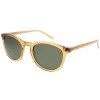 Banana Republic Johnny 2T3 QT Crystal Beige Plastic Round Sunglasses Green Lens - Eyewear - $32.47 
