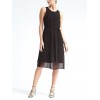 Banana Republic Knit Overlay Dress - Black - Obleke - 89.95€ 