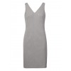 Banana Republic Luxe Brushed Twill Paneled Sheath Dress - Gray - Vestidos - 119.00€ 