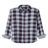 Banana Republic Standard-Fit Red Plaid Double Weave Shirt - Košulje - kratke - $46.99  ~ 298,51kn