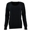 Banana Republic Womens Jersey Scoop Neck Cableknit Sweater Black Large - Hemden - kurz - $59.99  ~ 51.52€