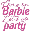 Barbie - 插图用文字 - 