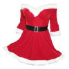 Bardot Sexy Santa Dress - sukienki - 