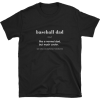Baseball dad shirt - T-shirts - $17.84  ~ £13.56
