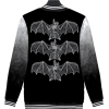 Bat Bones Japanese Terry Button Varsity - Jacket - coats - $46.99  ~ £35.71