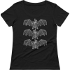 Bat Bones Scoop Shirt - T-shirts - $25.00 