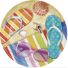 Beach Circle - Ilustrationen - 