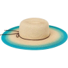 Beach Hat Teal Rim - Chapéus - 
