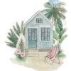 Beach House - Ilustracije - 