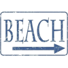 Beach Sign - Texts - 