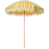 Beach Umbrella Yellow and striped - Items - 