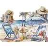 Beach - Illustraciones - 