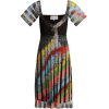 Bead-embellished tulle jersey mini dress - Dresses - 