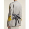 Bead-embellished twill blazer - Jaquetas e casacos - 