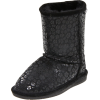 Bearpaw Cimi Shearling Boot (Little Kid/Big Kid) Black - Botas - $59.99  ~ 51.52€