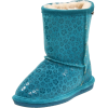 Bearpaw Cimi Shearling Boot (Little Kid/Big Kid) Teal - Boots - $59.99  ~ £45.59