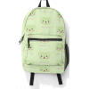 Bear print green backpack - Backpacks - $50.00 