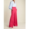 Beatrice wide-leg wool trousers - Capri & Cropped - 