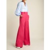 Beatrice wide-leg wool trousers - Spodnie Capri - 