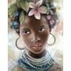 Beautiful Black Girl - Ilustracije - 