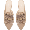 Beige mule with tassels - Sapatilhas - 45.00€ 